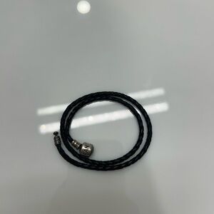 Pandora Double Wrap Charm Bracelet Plain